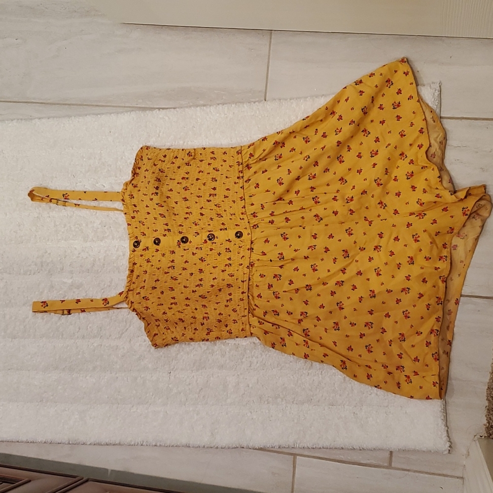 Medium Hollister Yellow Romper